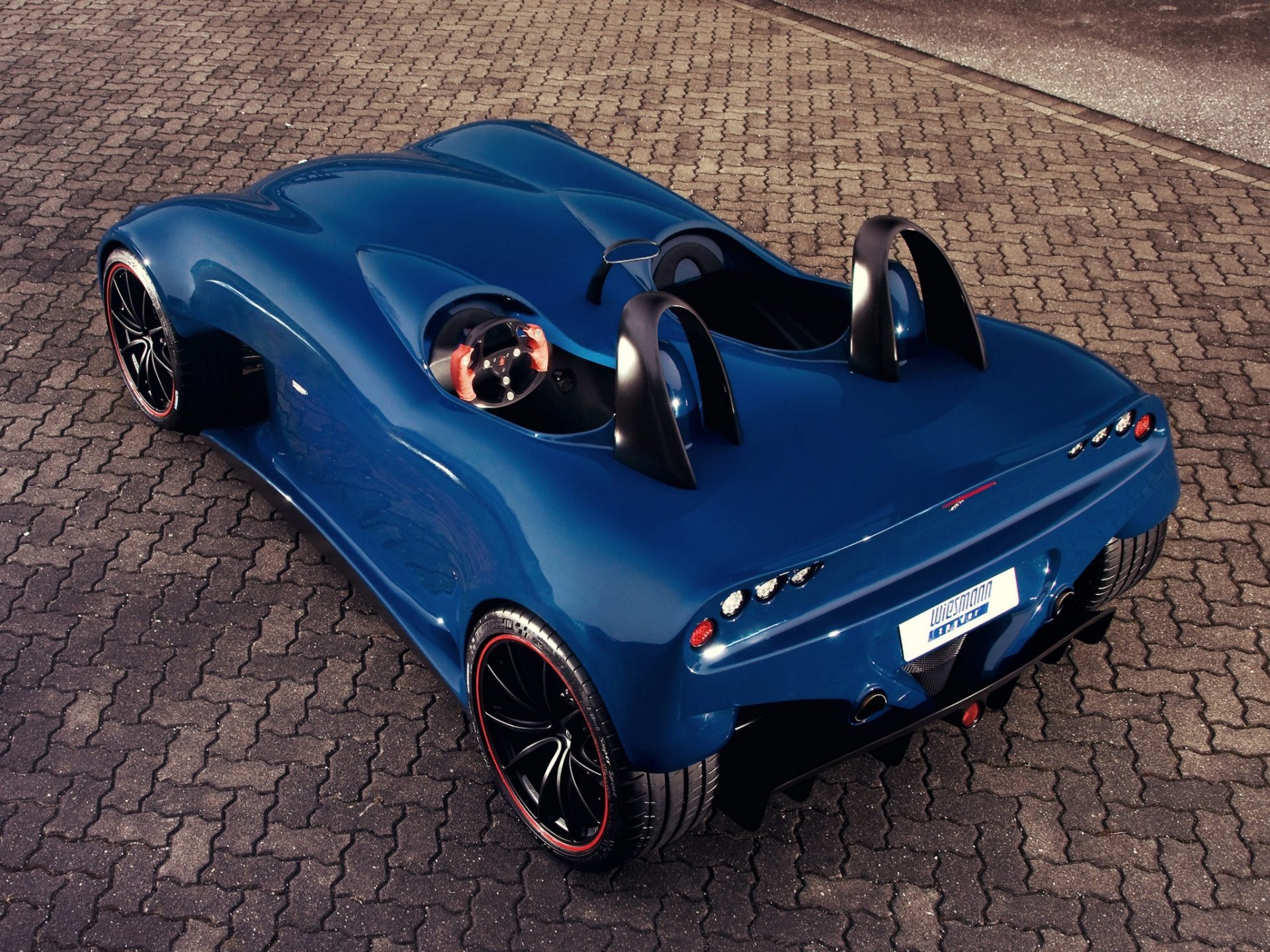 wiesmann spyder concept rear auto concept