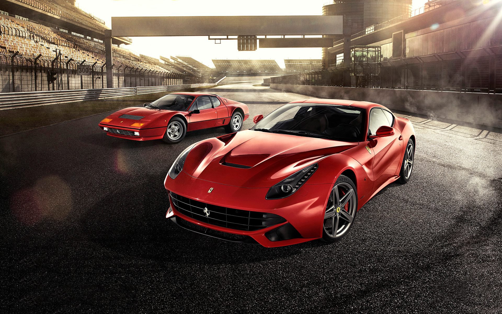 ferrari 512bb f12 berlinetta rosso supercar pista giorni sole larghezza anteriore