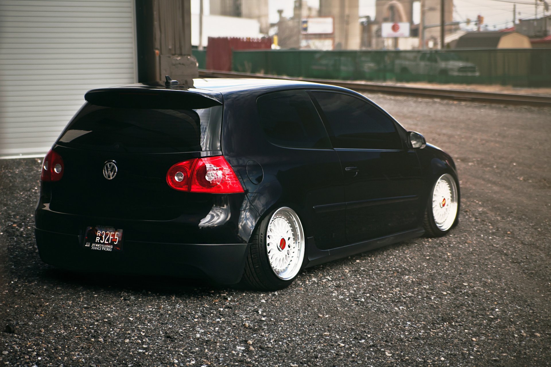 volkswagen golf mk5 volkswagen negro tuning