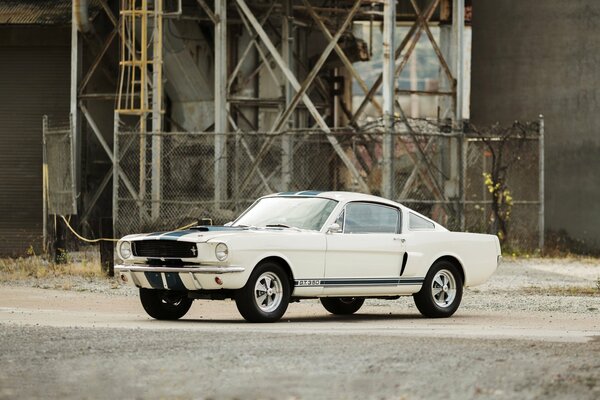 Ford Mustang gt350, 1966 Weißer Shelby