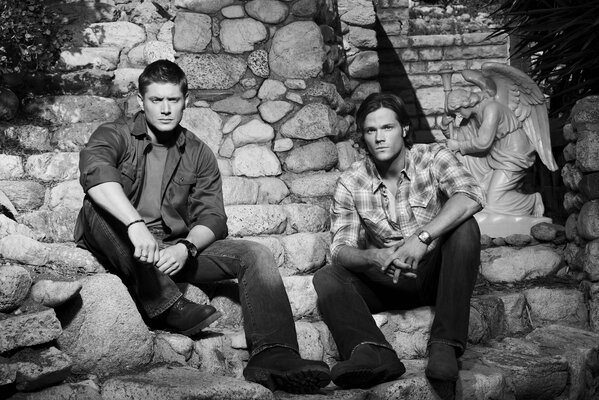 Schauspieler der Serie Supernatural - Jensen Eccles und Jared Padalecki