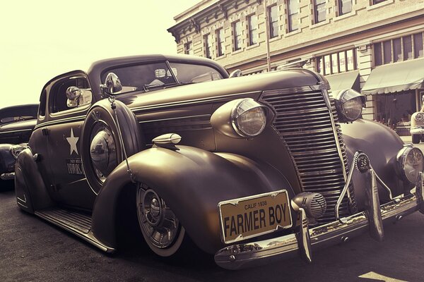 Viejo coche retro Chevrolet