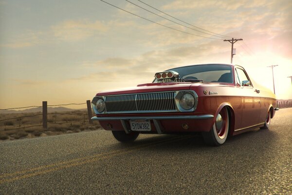 Tuning retro Volga-GAZ 24