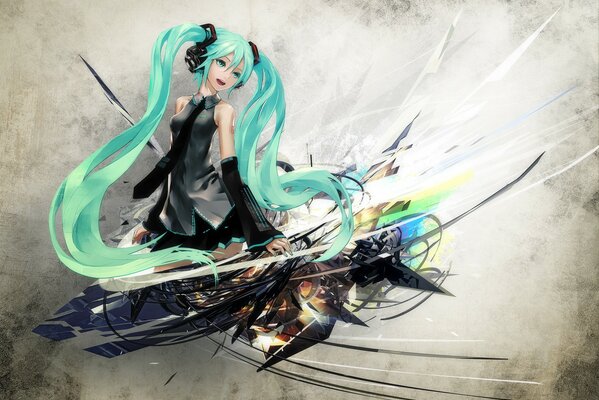 Hatsune Miku - virtual singer