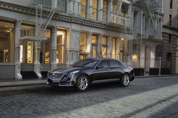 Ein alter Cadillac ist bewundernswert