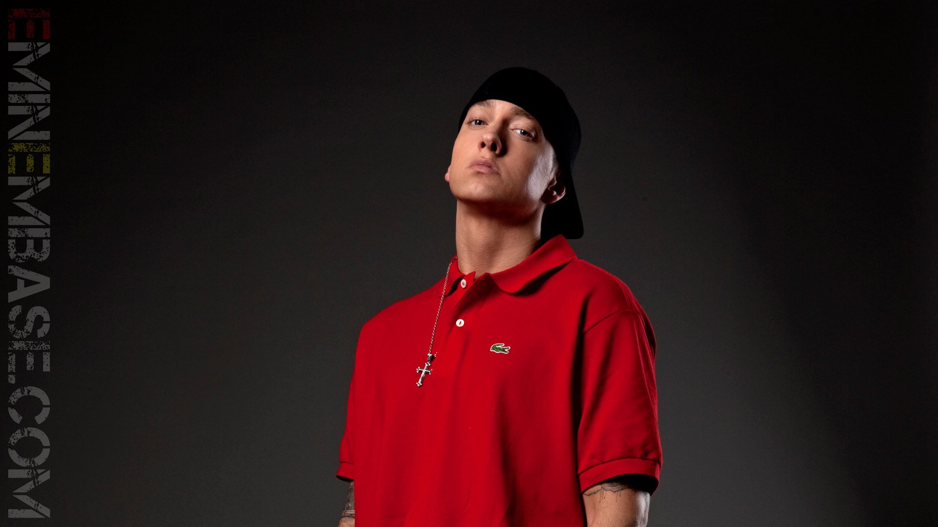 eminem red hip-hop men look