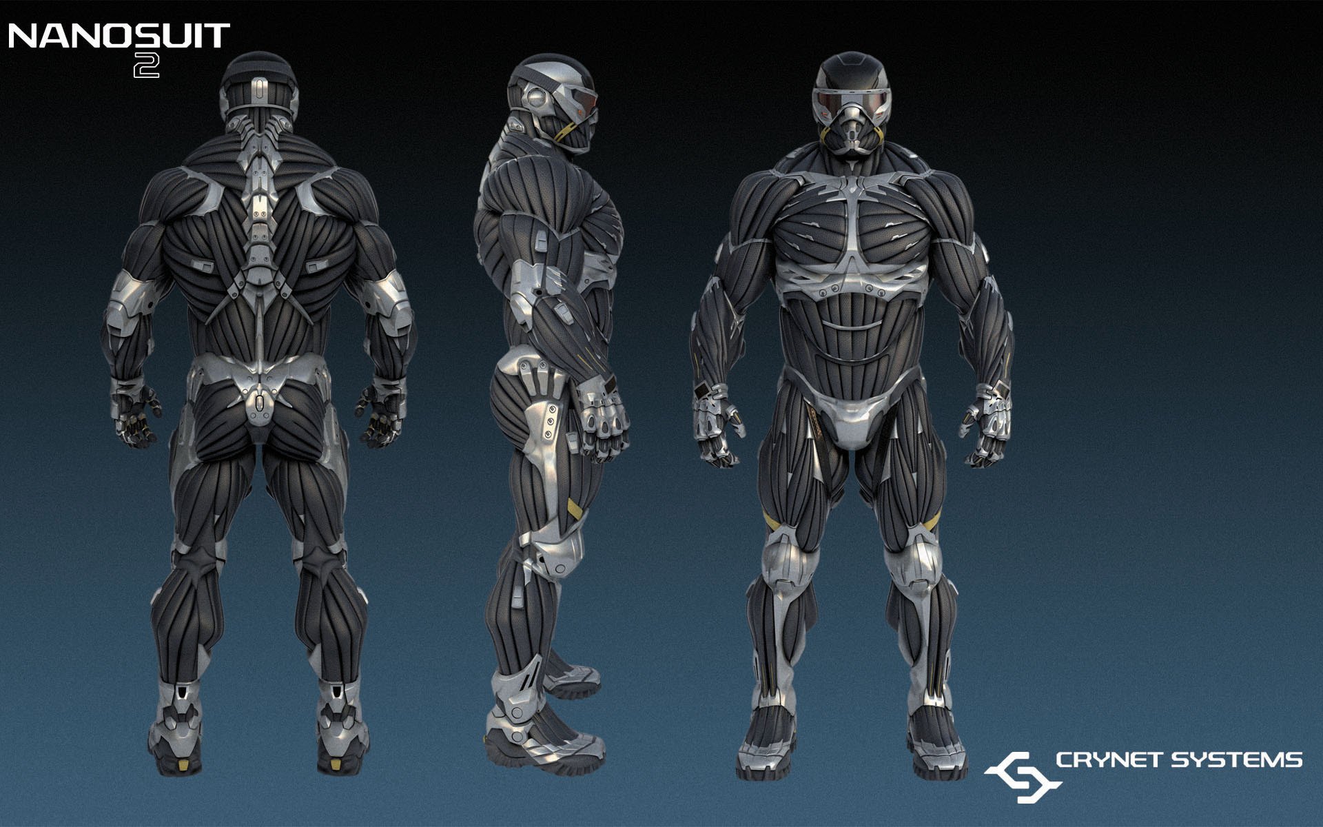 nanosuit nanotraje crysis 2 dibujos anime monstruos-a