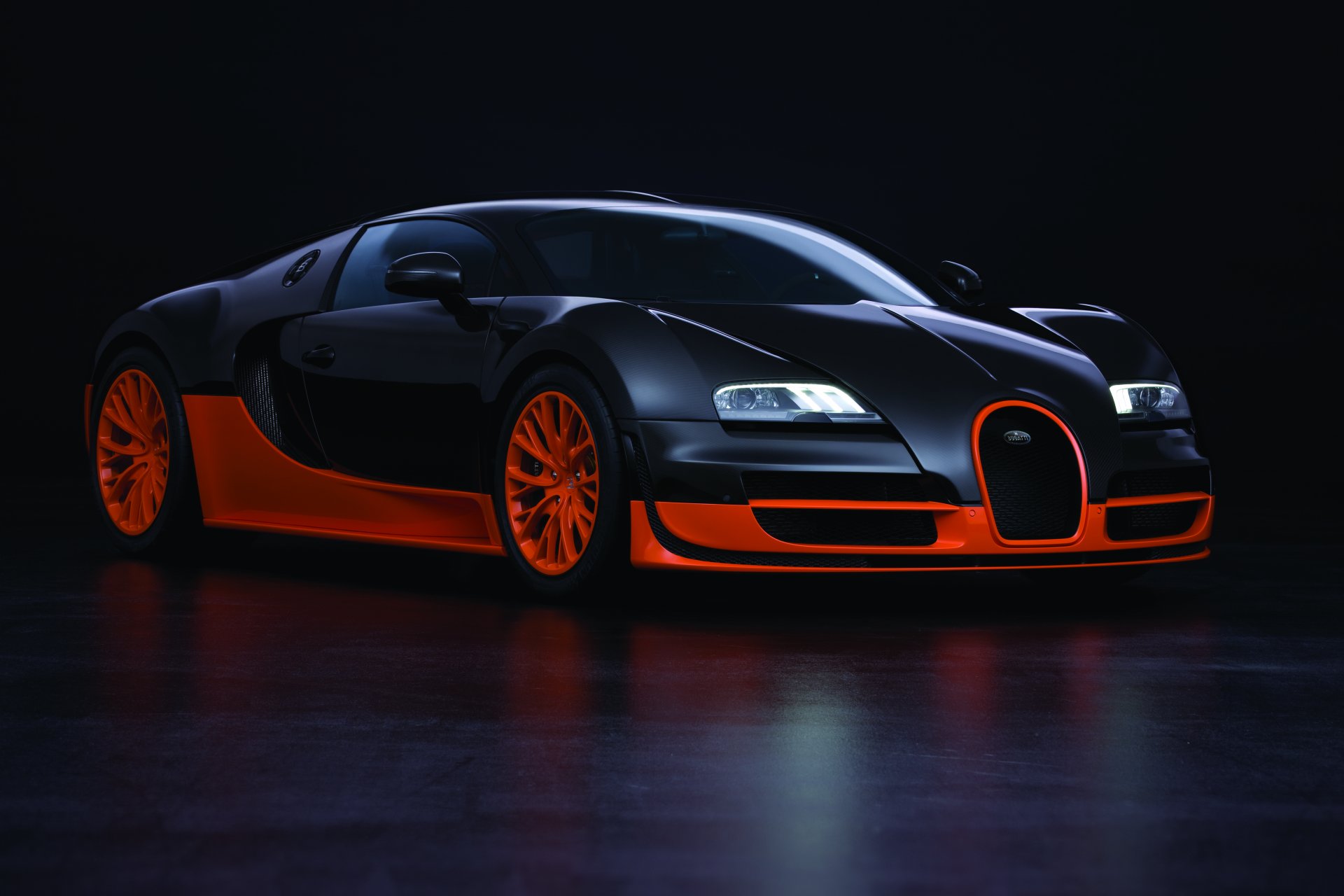 bugatti veyron 16.4 super sport supercar auto di produzione più veloce