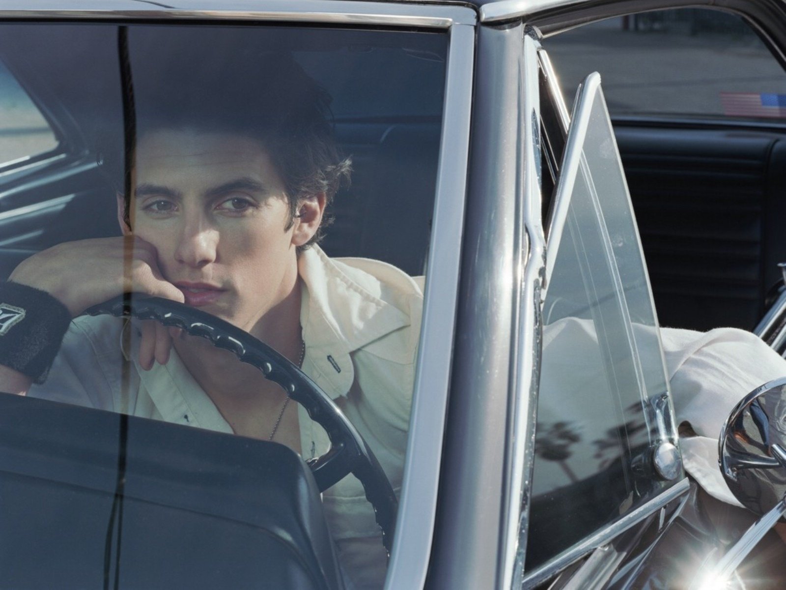 driving milo ventimiglia auto look actors eyes face