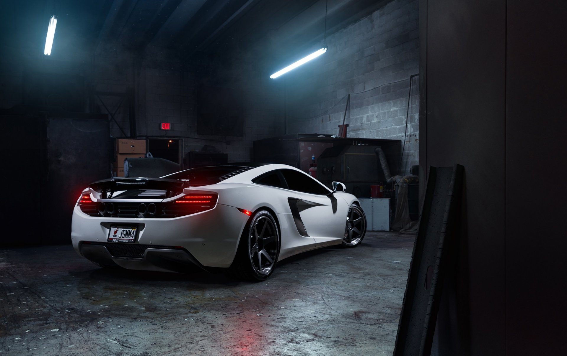 mclaren mp4-12c adv6 ts wheels tuning supercars light rear