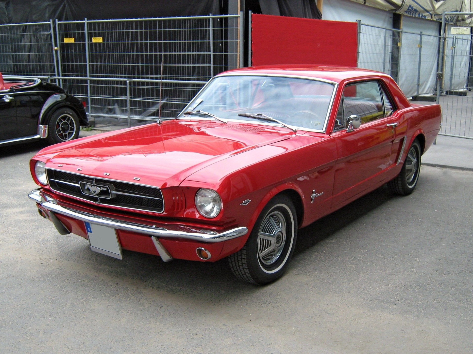 mustang 1965 ford view