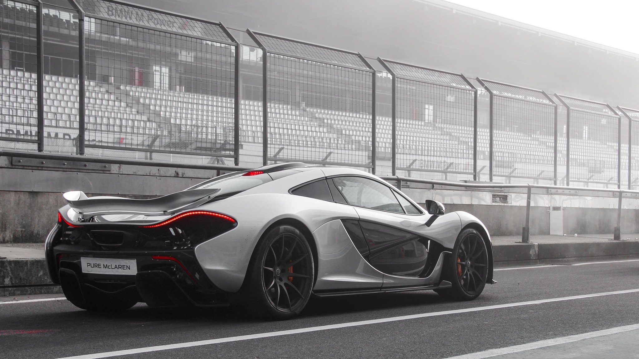 mclaren p1 arrow circuit fast hybrid lap nurburgring race racing silver track pure