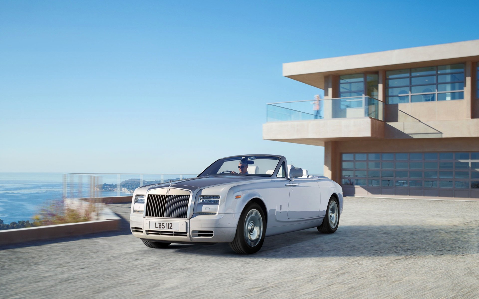 rolls-royce rolls royce limousine cabriolet paysage