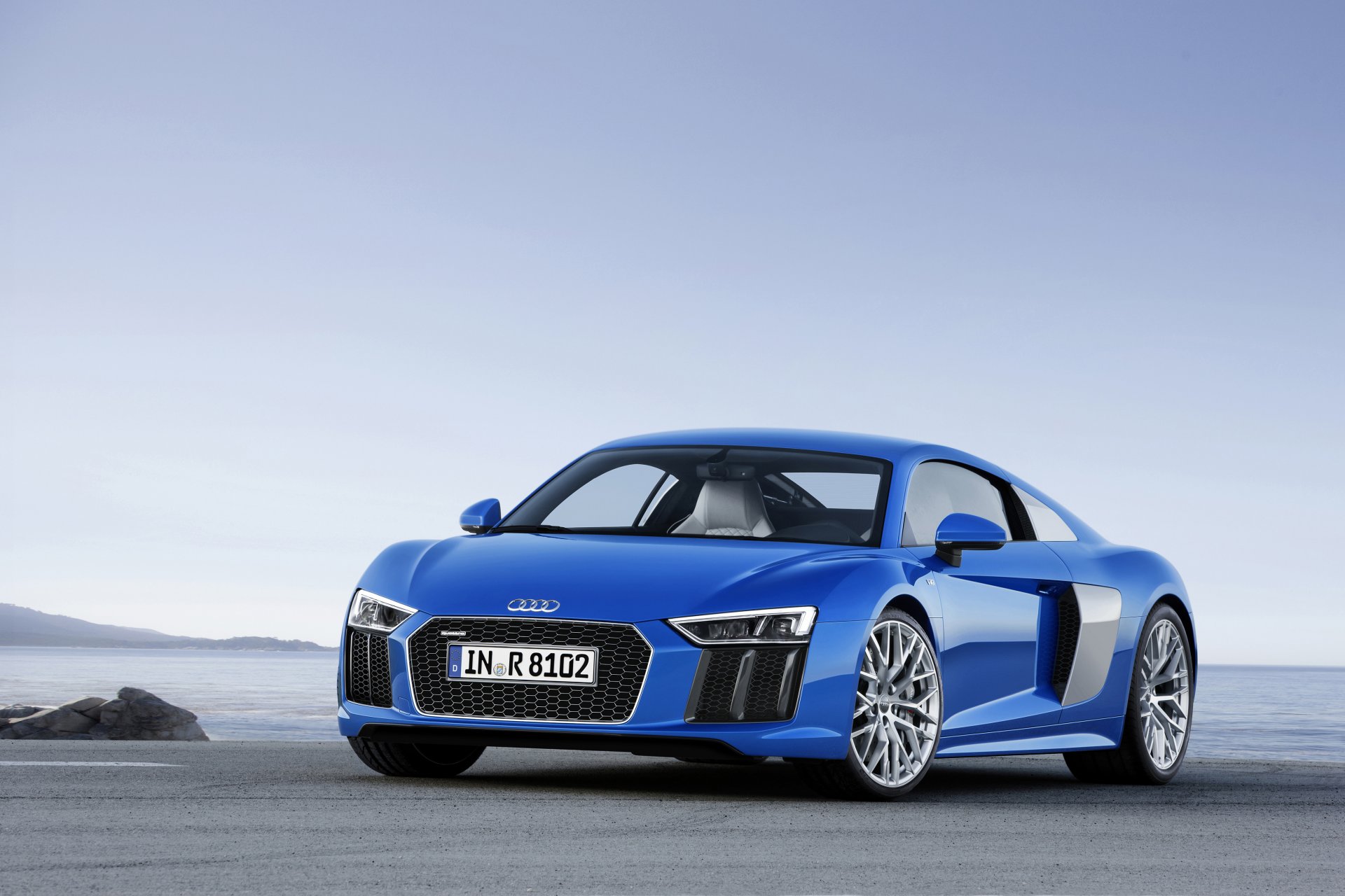 2015 audi r8 v10 audi blu