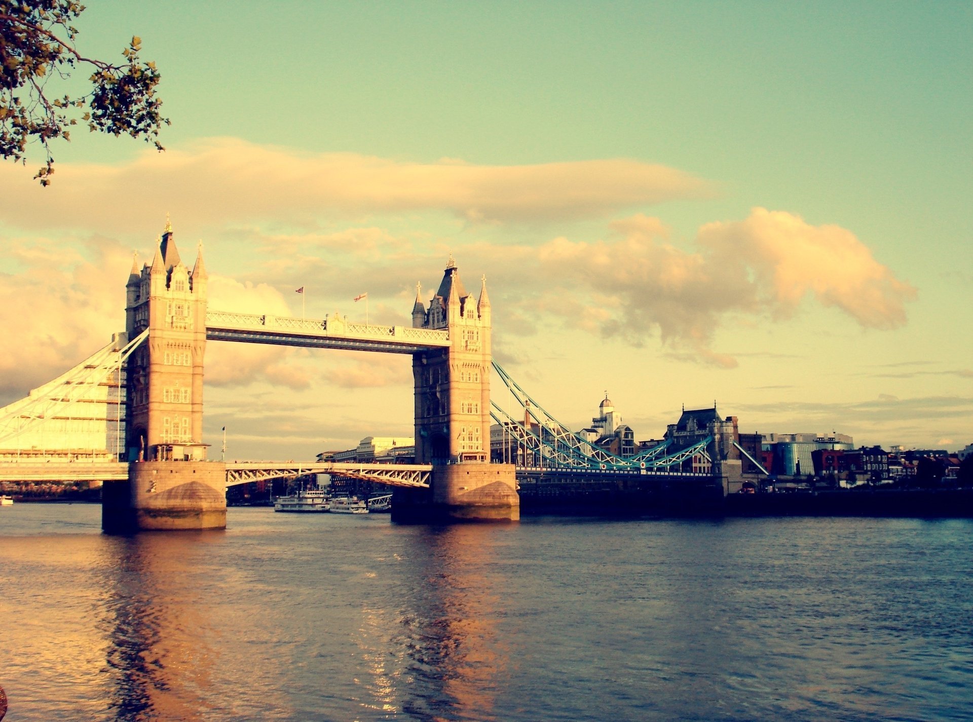 puente londres reino unido ciudad puente de la torre