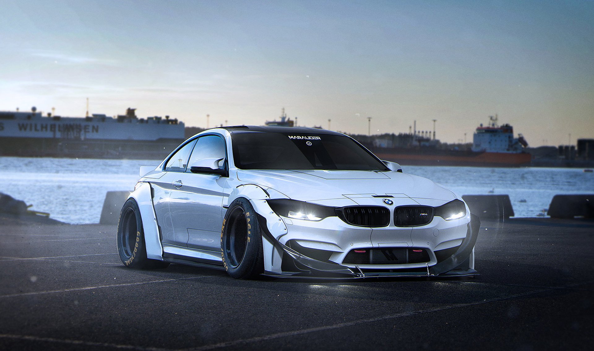 bmw m4 malandrino corpo kit futuro messa a punto da khyzyl salem