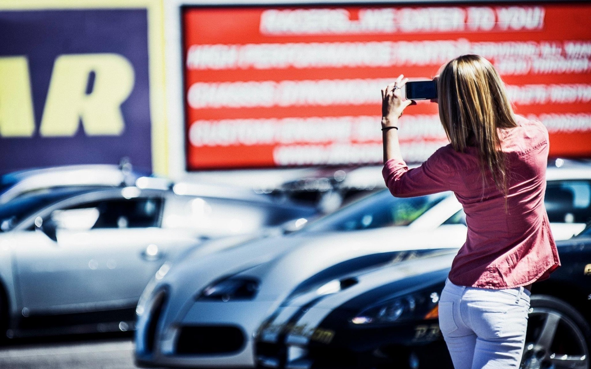 mujeres fotos dama coches