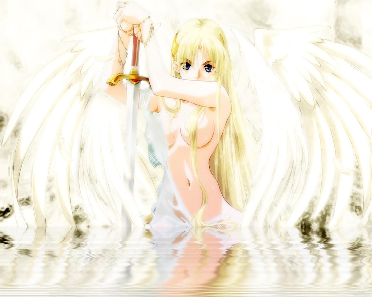 anime angel sword wing