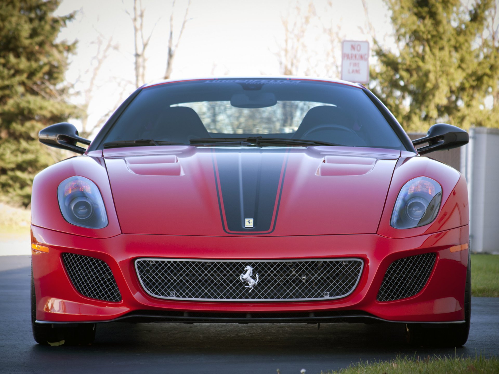 ferrari 599 gto rosso logo