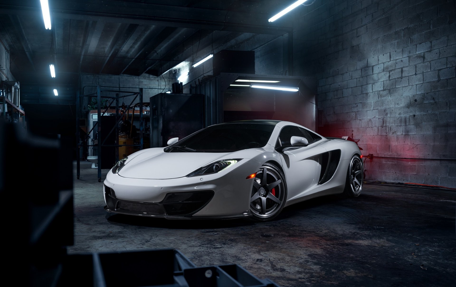 mclaren mp4-12c adv6 ts wheels tuning supercars front