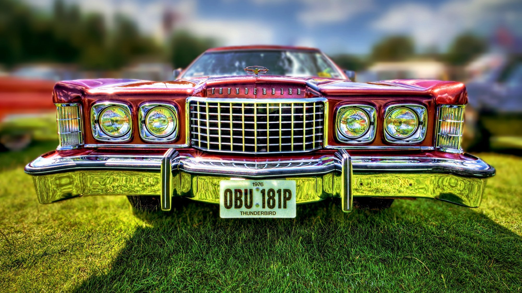 ford thunderbird tandebed front end.classic