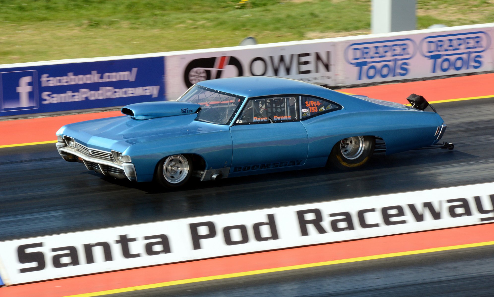 chevrolet impala ss muscle car drag racing rennen