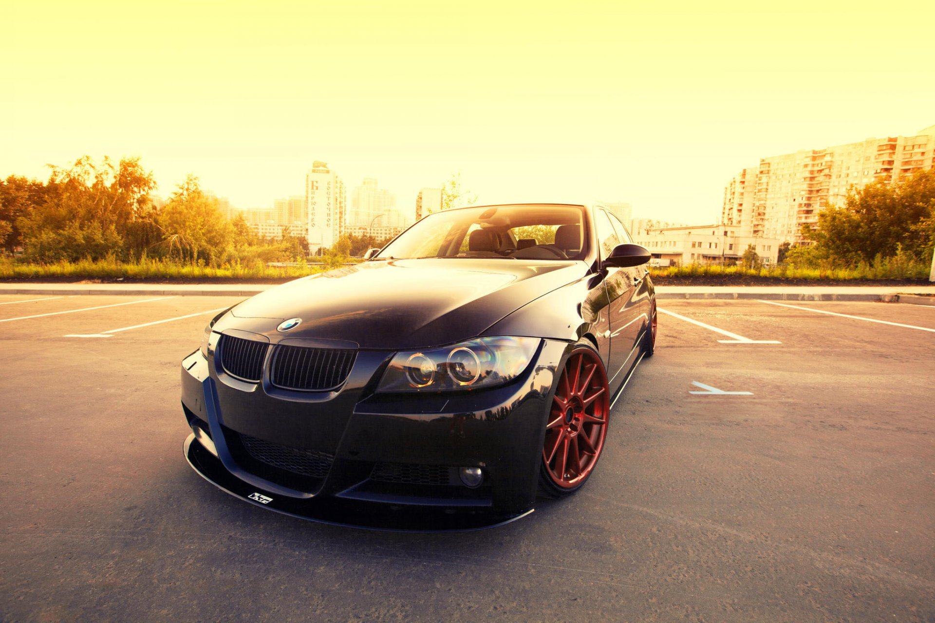 bmw e90 3er niedrig m3