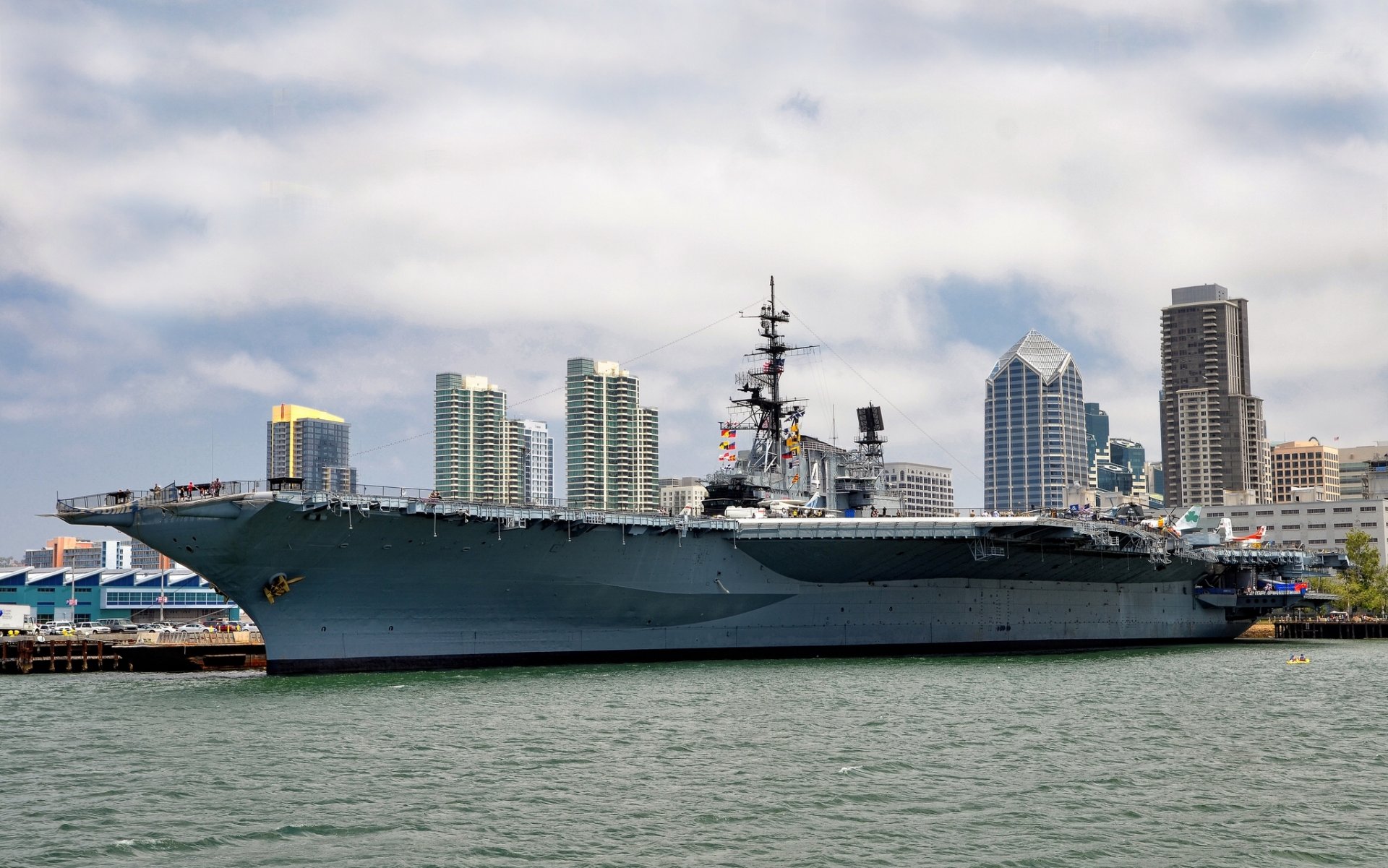 uss midway морской музей сан-диего калифорния сан-диего бэй авианосец музей