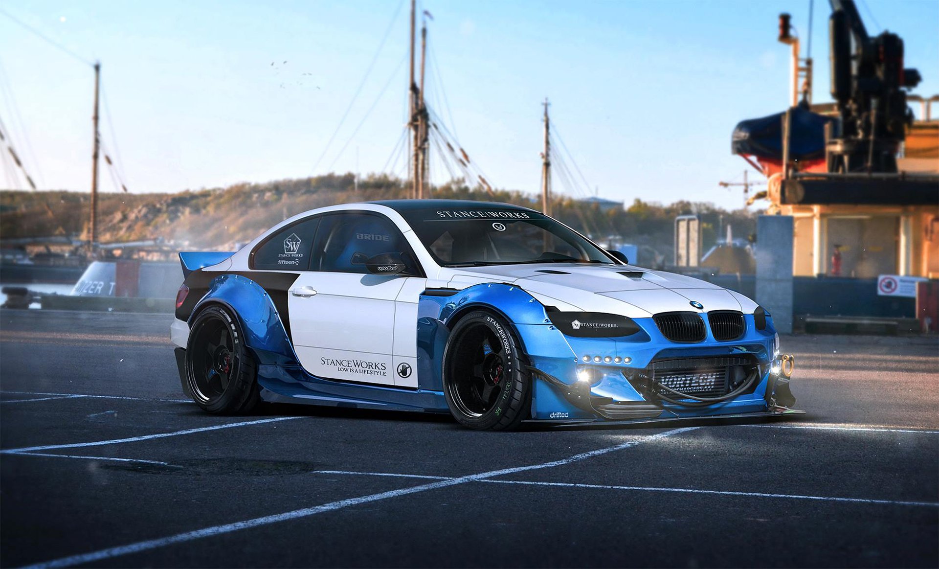 bmw м3 e92 stanceworks комплект рб оказание по khyzyl салем