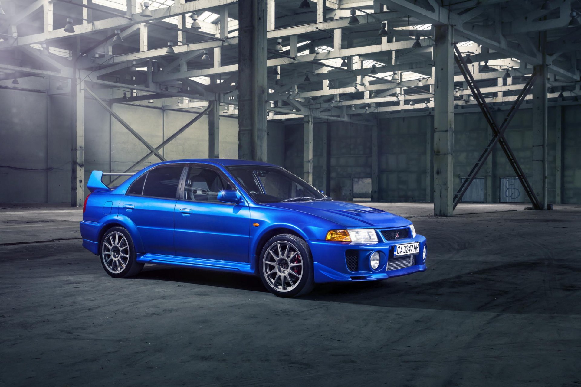 mitsubishi profesión evolución v evolución 5 azul mitsubishi lancer evolución hangar