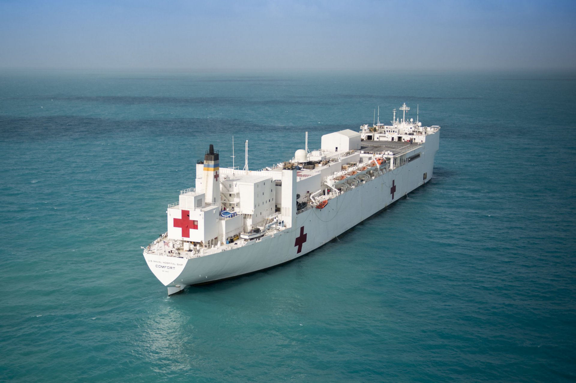 usns mercy t-ah 19 ship class hospital ship