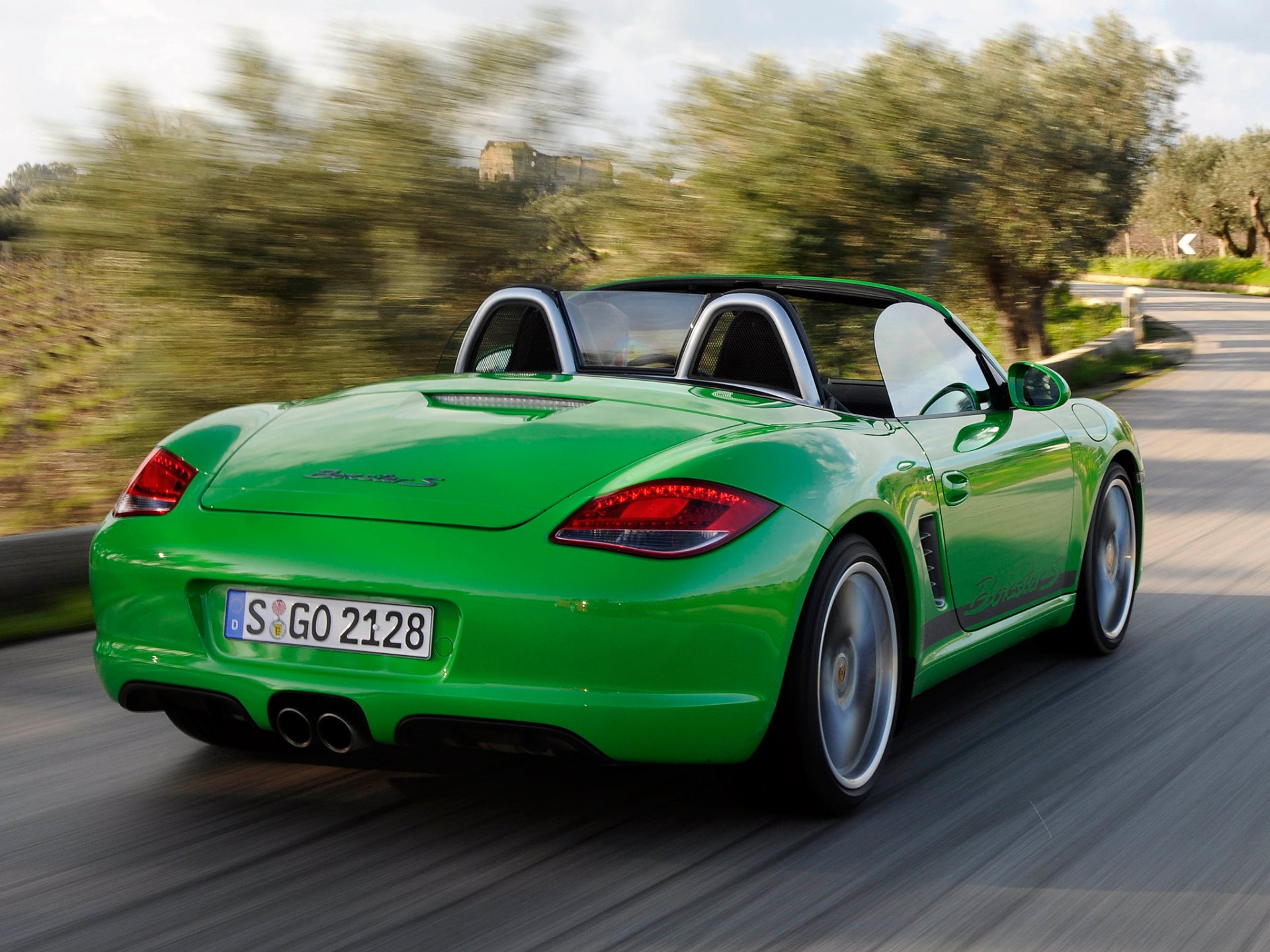 porsche boxster s macchina culo velocità