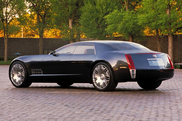 Black Cadillac Sistine Concept Car