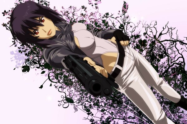 Ghost in Anime-Rüstung Motoko Kusanagi