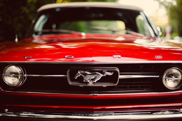 Muscle car classica Ford Mustang