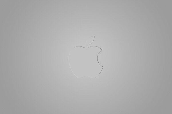 Bianco e nero logo del marchio applelogotim