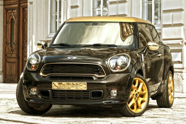 Mini Cooper delantero Roberto Cavalli coche con un diseño mejorado