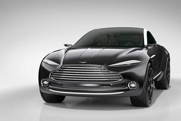 Czarny Aston Martin 2015