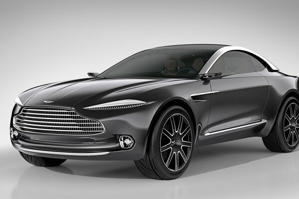 Aston martin dbx czarny kolor nadwozia