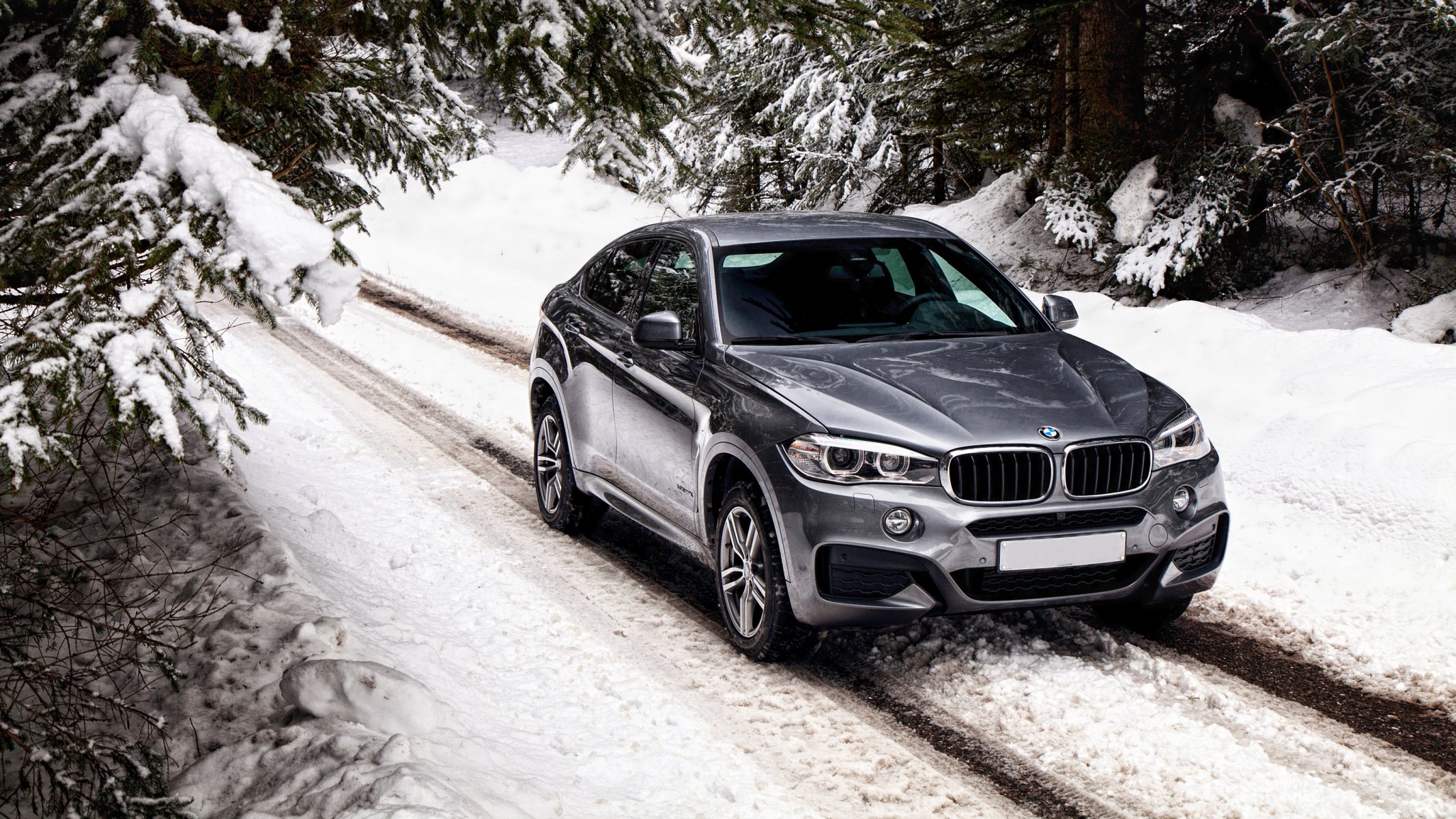 2015 bmw x6 all-wheel drive m sport package UK-spec f16 bmw snow winter