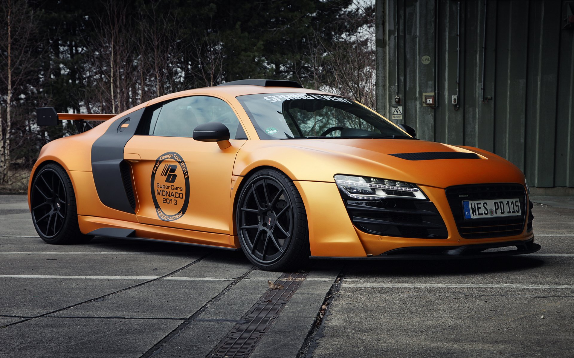 audi r8 avant conception