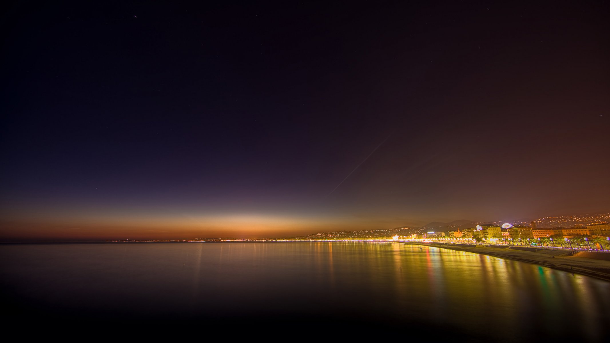 italia notte casa luci luce riva costa città fiume acqua sfondo new york tramonto sera lungomare città strada cielo notturno luci della città