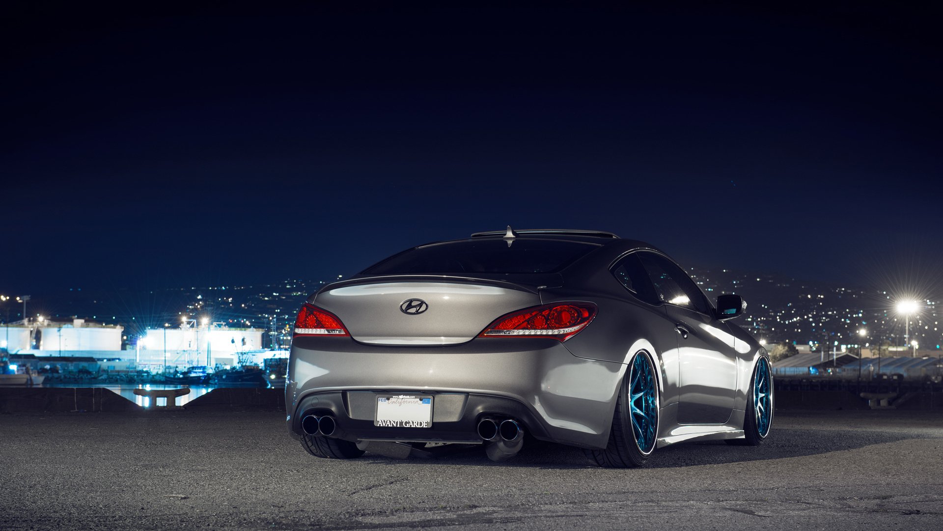 hyundai genesis coupe tuning hyundai position night light