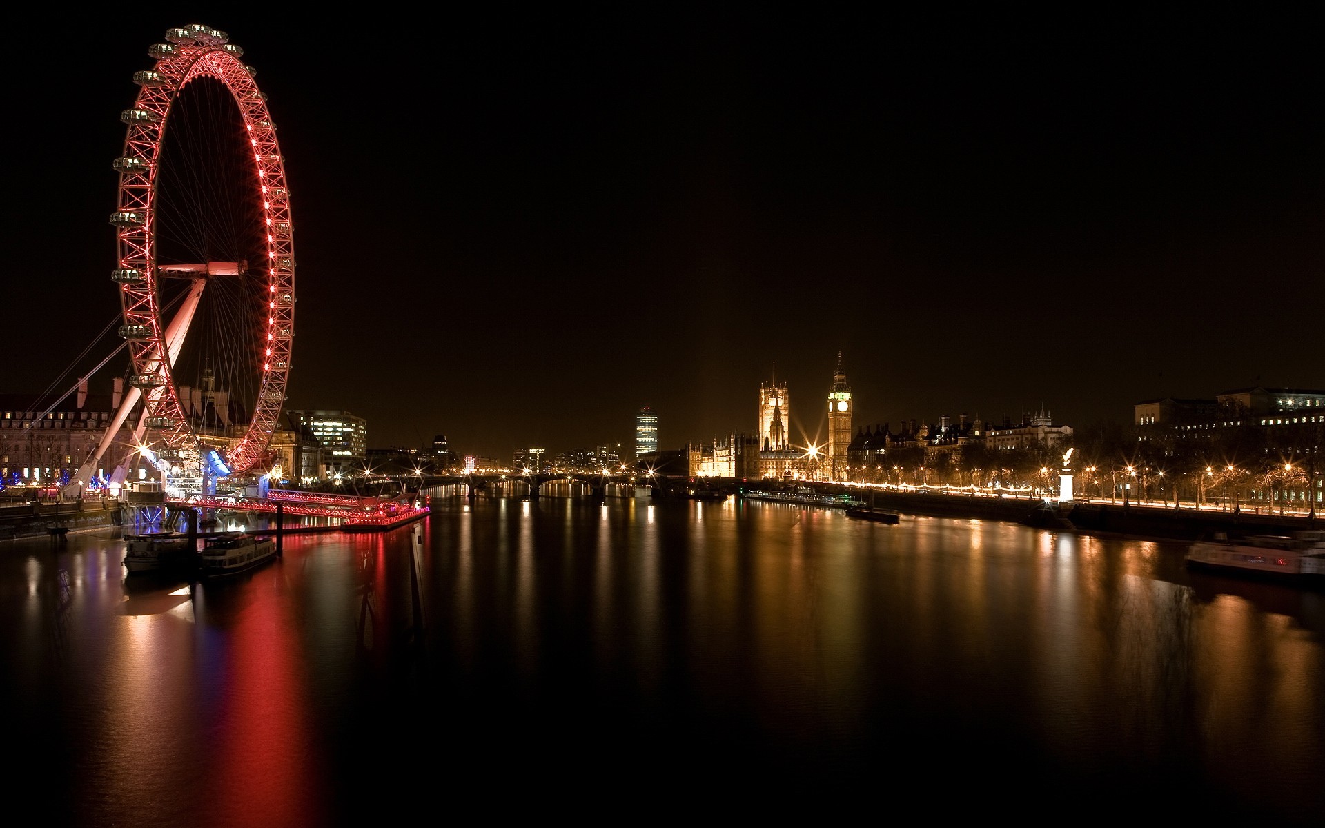 londra fiume ruota