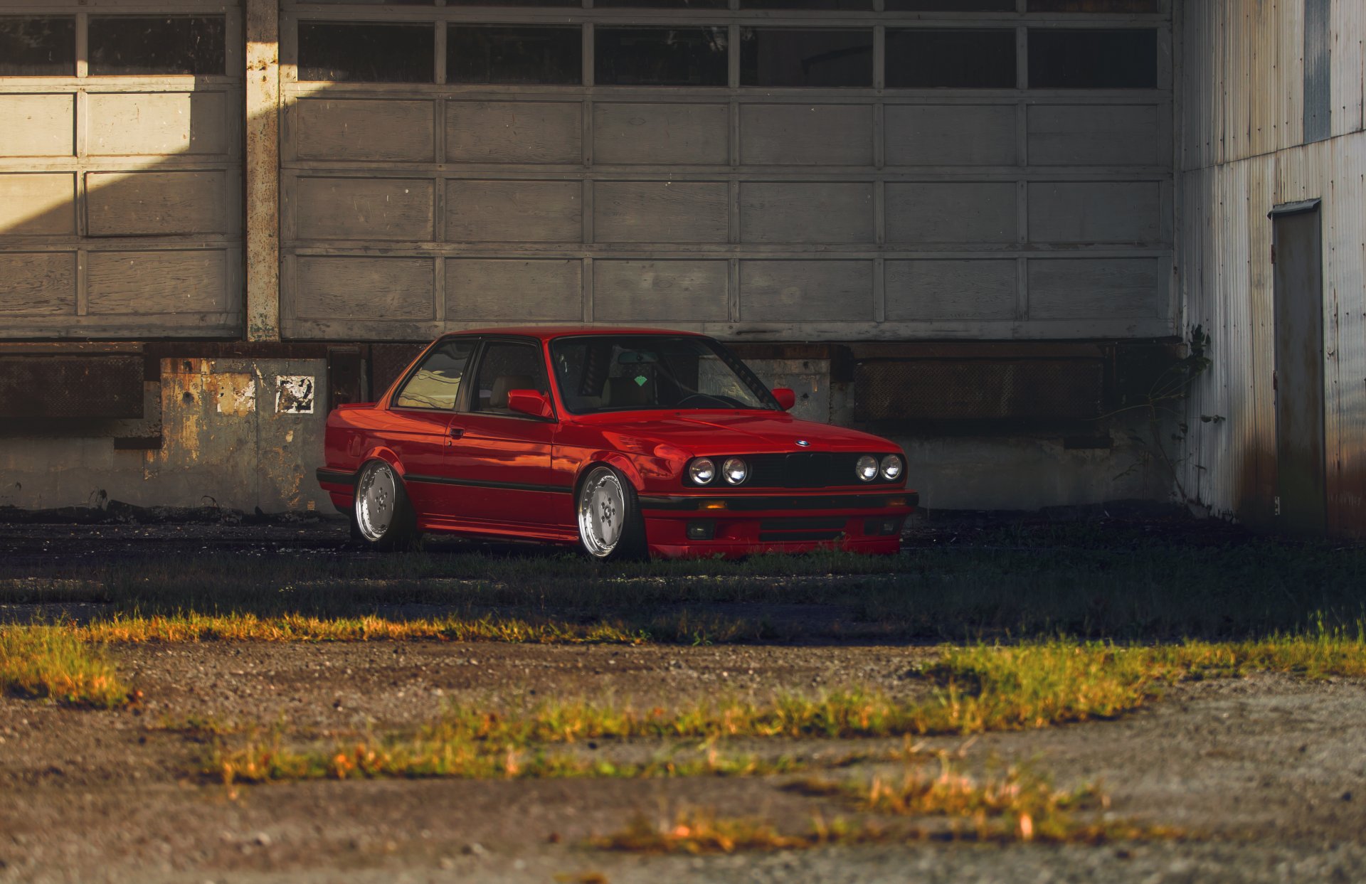 bmw e30 czerwone tuning bmw seria 3 czerwone