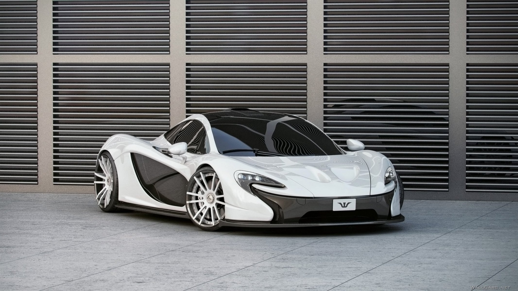 mclaren p1 wheelsandmore tuning carbono delantero blanco