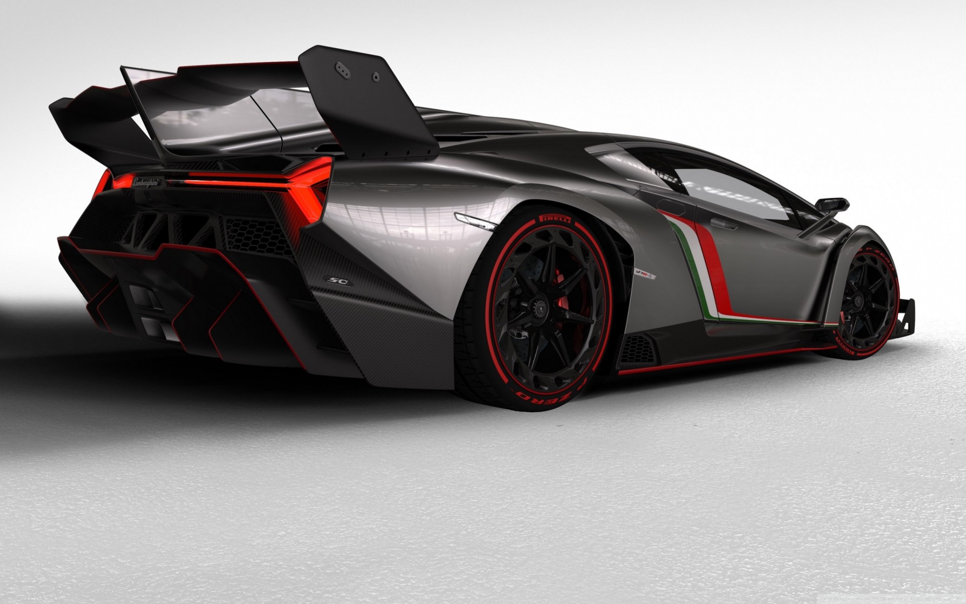 back veneno lamborghini 2013