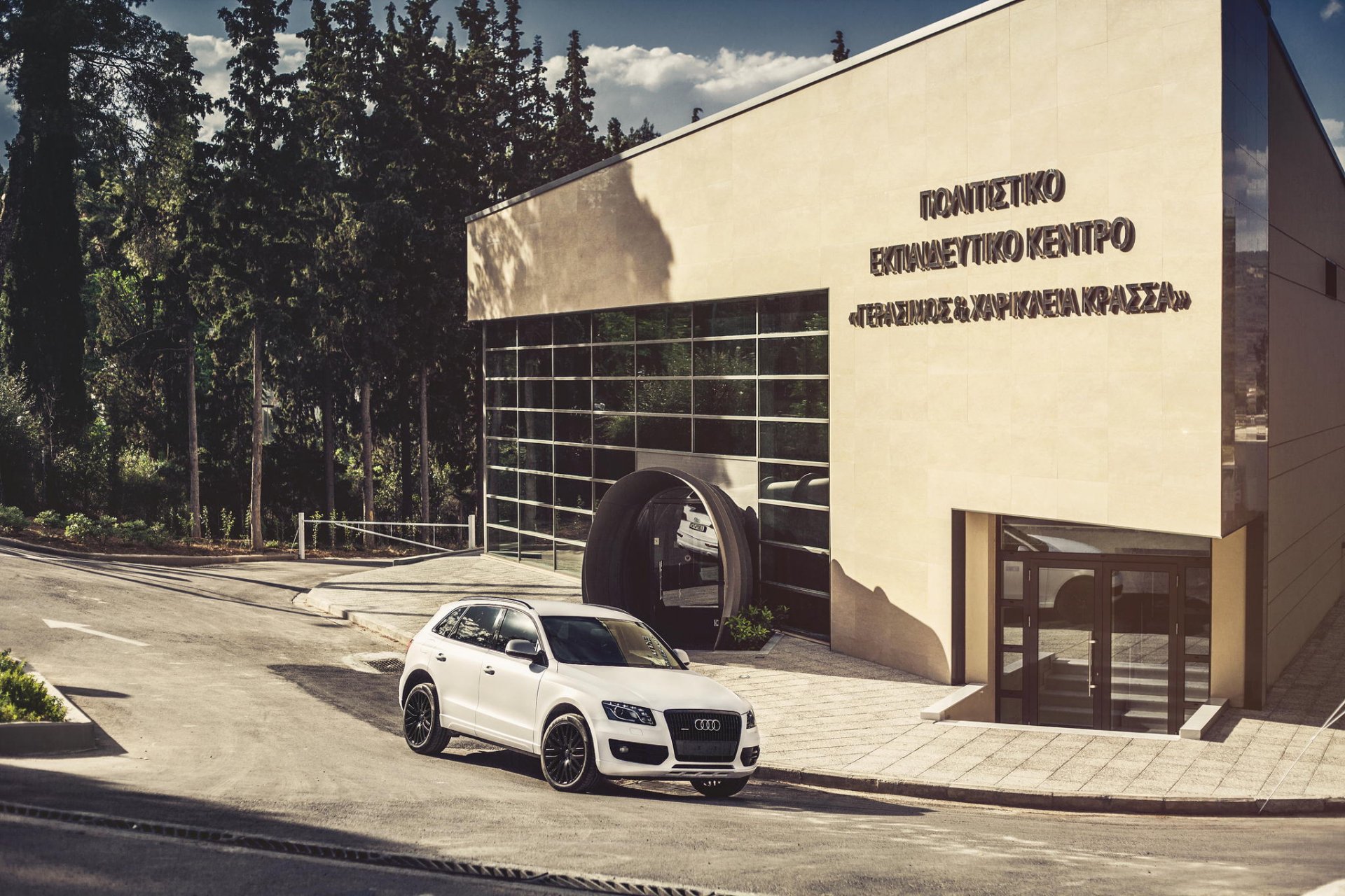 audi q5 dispositivo uno blanco audi