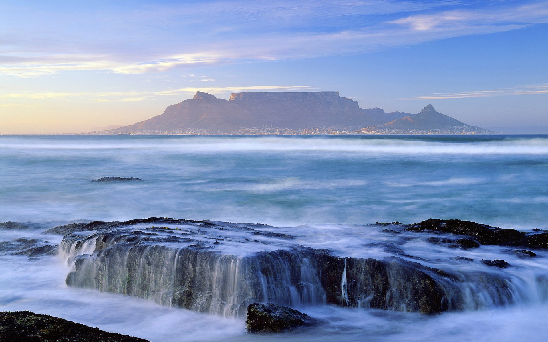 city in the distance thresholds sea fog the sky mountain africa clouds water evaporation haze