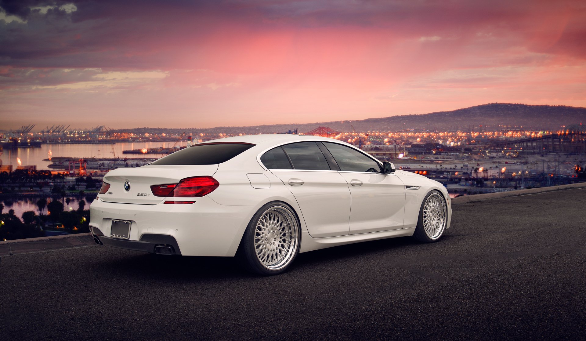 bmw 650i gran coupé blanc tuning